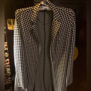 Philosophy - Gorgeous Houndstooth pattern long jacket